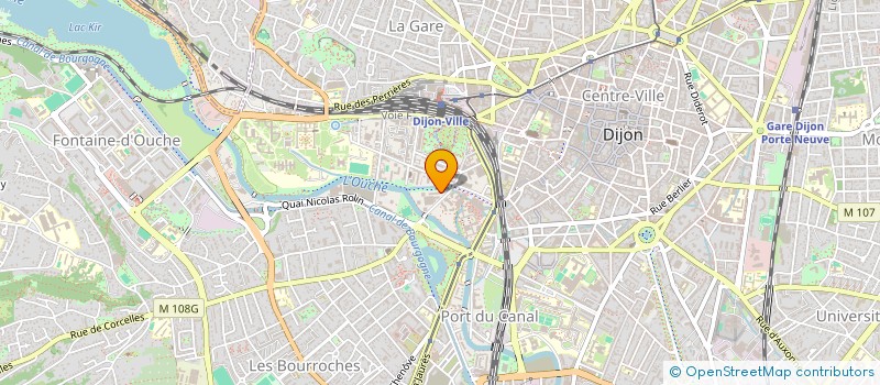 localisation de l'entreprise SCI MAPANATA à DIJON