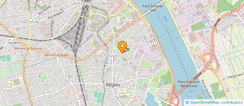localisation de l'entreprise SCI MAPAT à BEGLES
