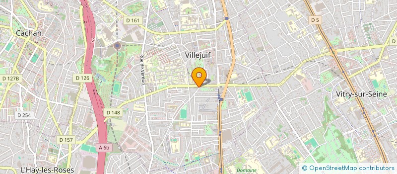 localisation de l'entreprise SCI MAPATLAJU  VILLEJUIF