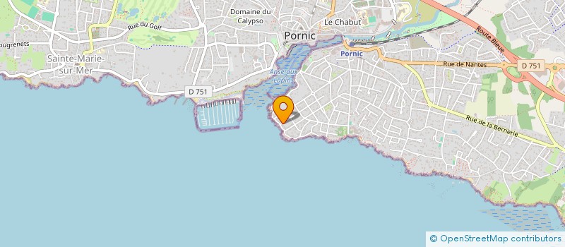 localisation de l'entreprise SCI MAPATOUR  PORNIC