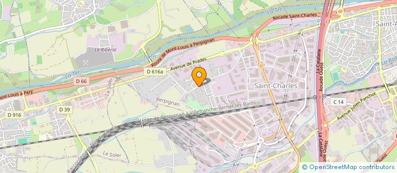 localisation de l'entreprise SCI MAPAUXIA à PERPIGNAN
