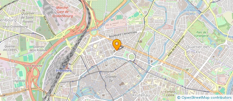 localisation de l'entreprise SCI MAPAVIK  STRASBOURG