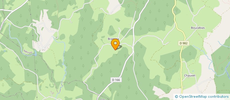 localisation de l'entreprise SCI MAPE  NEUVIC