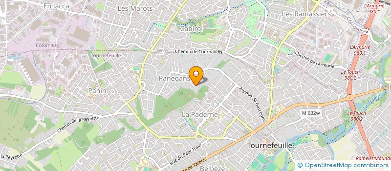 localisation de l'entreprise SCI MAPHA  TOURNEFEUILLE