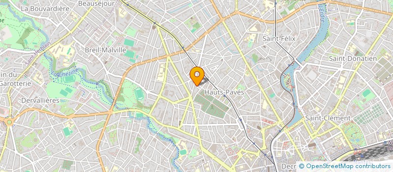 localisation de l'entreprise SCI MAPHI à NANTES