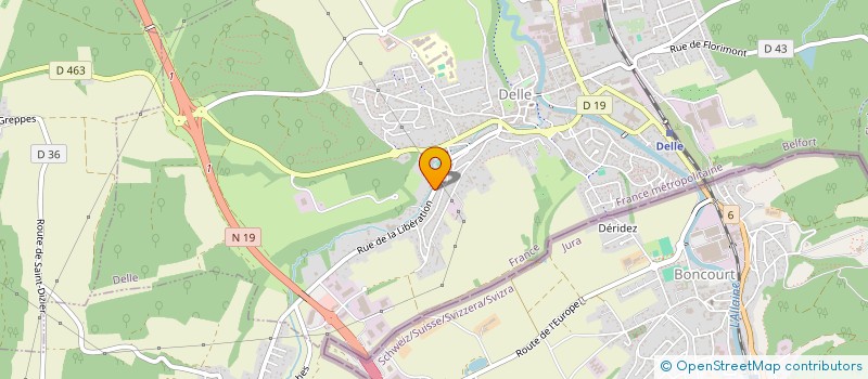 localisation de l'entreprise SCI MAPHI à GROSNE