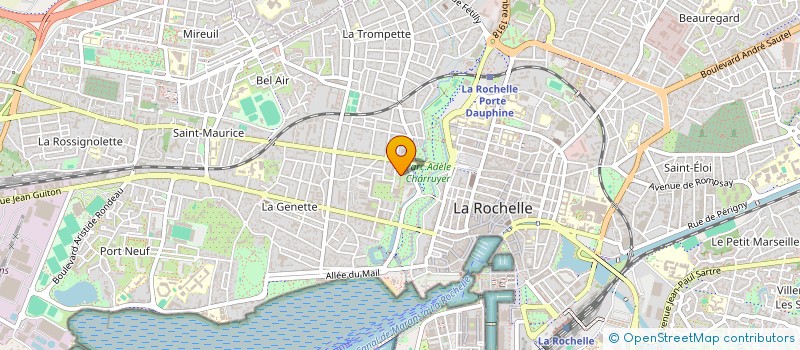 localisation de l'entreprise SCI MAPHICE  LA ROCHELLE