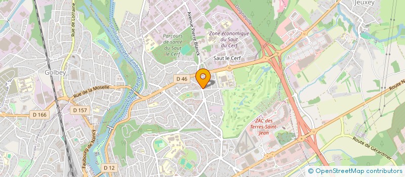 localisation de l'entreprise SCI MAPHILDAE à EPINAL