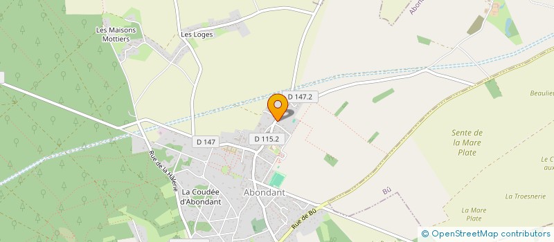 localisation de l'entreprise SCI MAPHY à ABONDANT