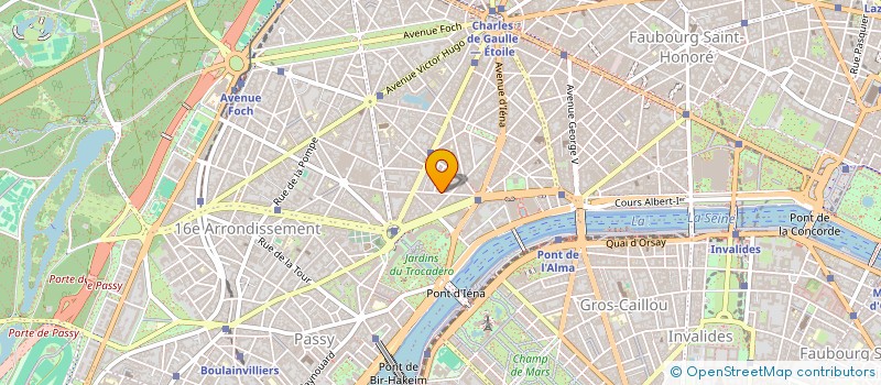 localisation de l'entreprise SCI MAPI  PARIS