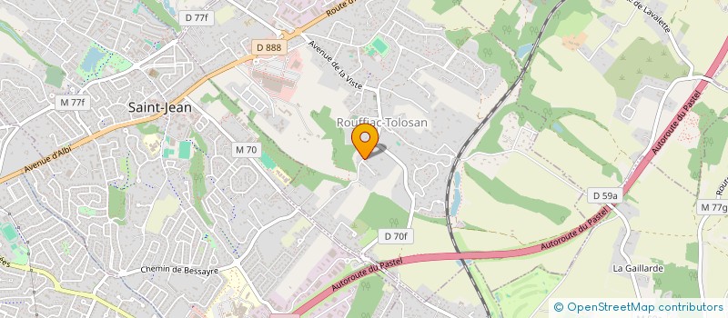 localisation de l'entreprise SCI MAPI  ROUFFIAC-TOLOSAN