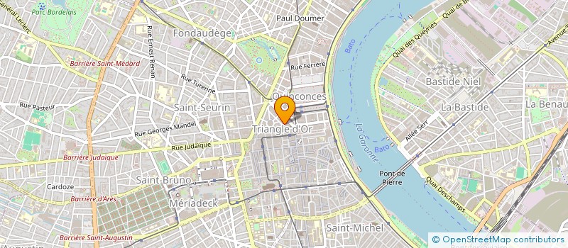 localisation de l'entreprise SCI MAPI  MERIGNAC