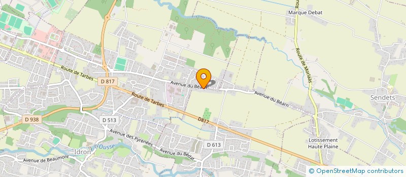 localisation de l'entreprise SCI MAPI  BOUEILH-BOUEILHO-LASQUE