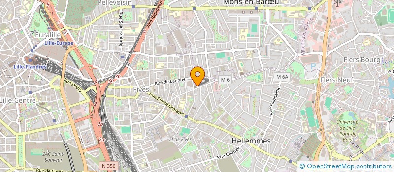 localisation de l'entreprise SCI MAPICHA à LILLE