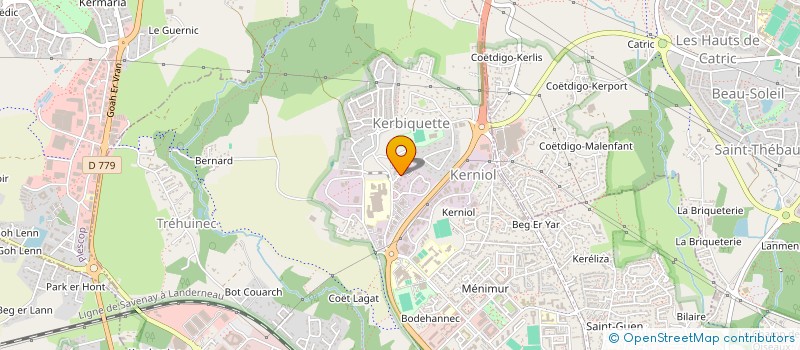 localisation de l'entreprise SCI MAPIJA à VANNES