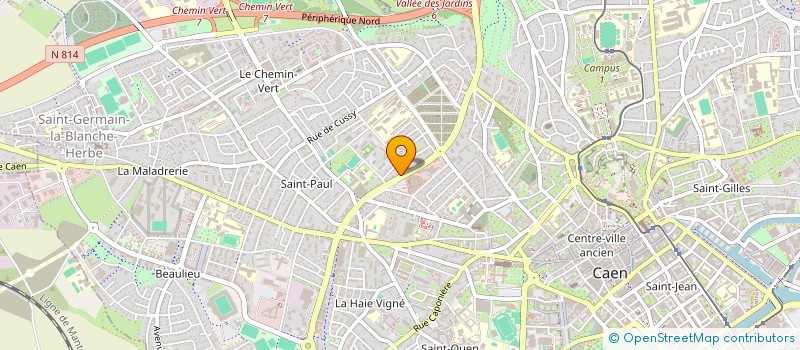 localisation de l'entreprise SCI MAPIST à CAEN