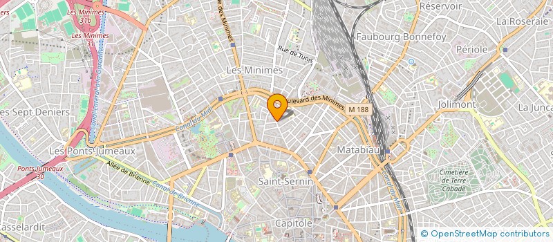 localisation de l'entreprise SCI MAPJ 2 à TOULOUSE