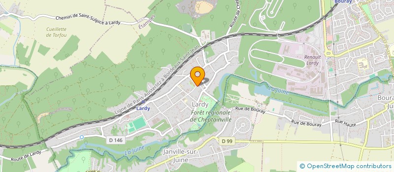 localisation de l'entreprise SCI MAPOLAUDE à LARDY