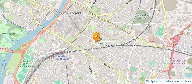 localisation de l'entreprise SCI MAPPE à ANGERS