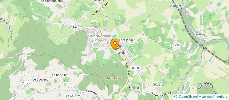 localisation de l'entreprise SCI MAPRISO  SAINT-ROMAIN-DE-POPEY