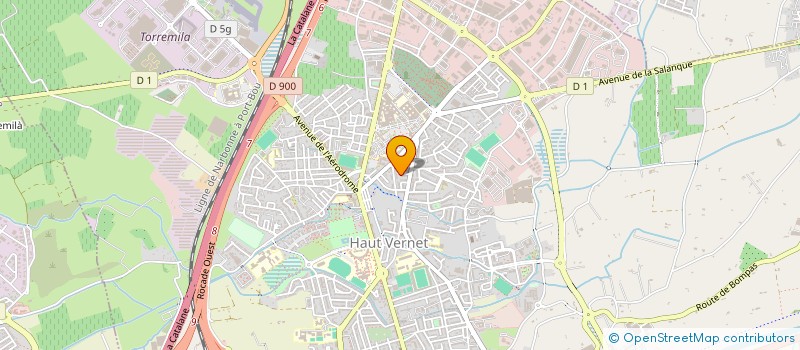 localisation de l'entreprise SCI MAPUTO  PERPIGNAN
