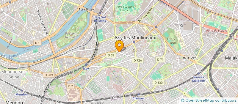 localisation de l'entreprise SCI MAPY à ISSY-LES-MOULINEAUX