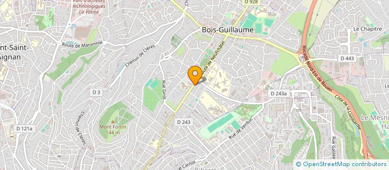 localisation de l'entreprise SCI MAQBAR à BOIS-GUILLAUME