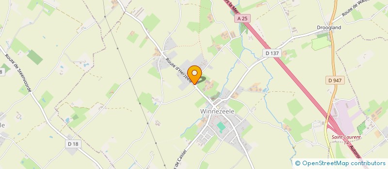 localisation de l'entreprise SCI MAQUAIRE  WINNEZEELE