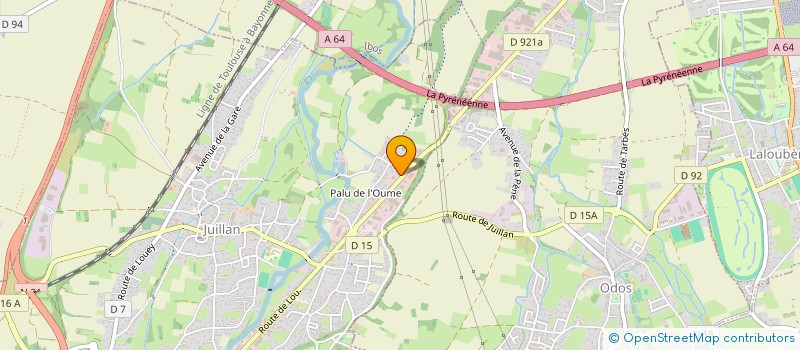 localisation de l'entreprise SCI MAQUANRAPA  JUILLAN