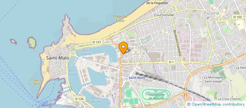 localisation de l'entreprise SCI MAQUEN  SAINT-MALO