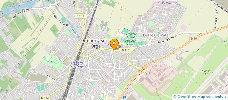 localisation de l'entreprise SCI MAR CARREIRA à BRETIGNY-SUR-ORGE