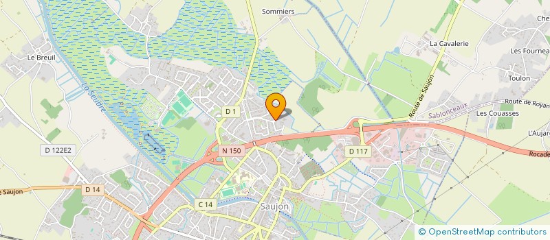 localisation de l'entreprise SCI MAR EVA  MEDIS