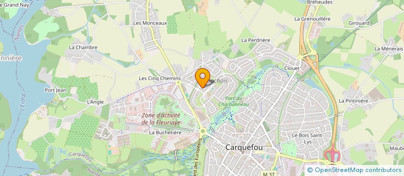 localisation de l'entreprise SCI MAR-OC  CARQUEFOU