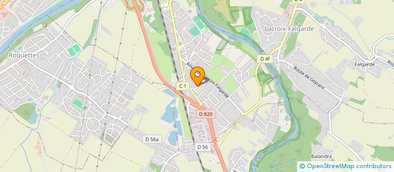 localisation de l'entreprise SCI MARA  PINSAGUEL