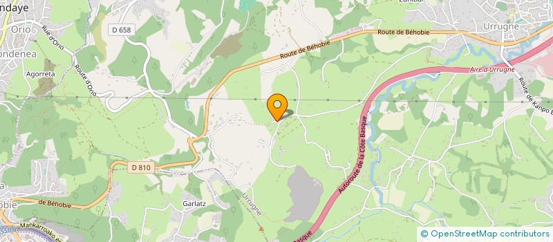 localisation de l'entreprise SCI MARA  URRUGNE