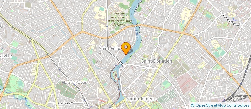 localisation de l'entreprise SCI MARA à NANTES
