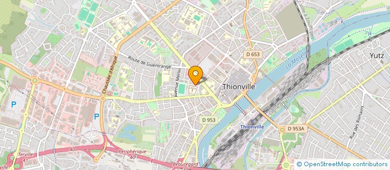 localisation de l'entreprise SCI MARA à THIONVILLE