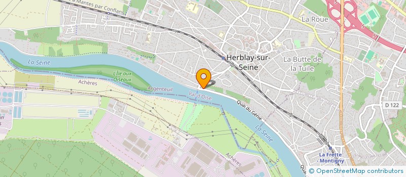 localisation de l'entreprise SCI MARA  HERBLAY-SUR-SEINE