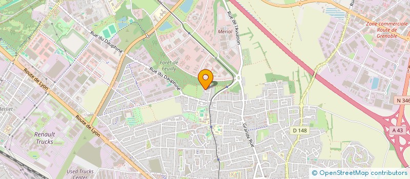 localisation de l'entreprise SCI MARACHE  SAINT-PRIEST