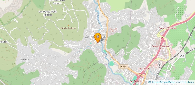 localisation de l'entreprise SCI MARAE  LA FARLEDE