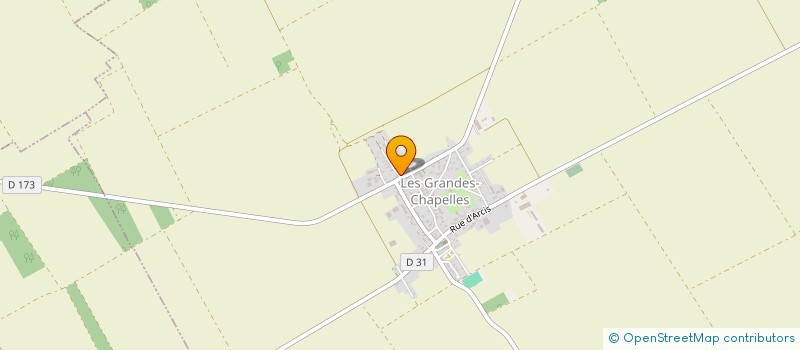 localisation de l'entreprise SCI MARAGA  LES GRANDES-CHAPELLES