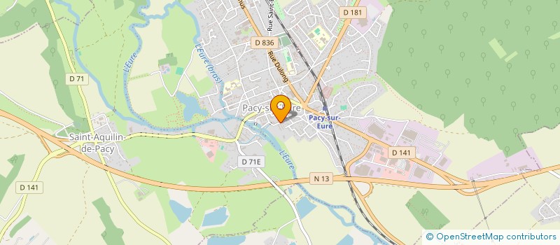 localisation de l'entreprise SCI MARAGLIANO SNYERS  PACY-SUR-EURE