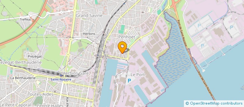 localisation de l'entreprise SCI MARAI'S  SAINT-NAZAIRE