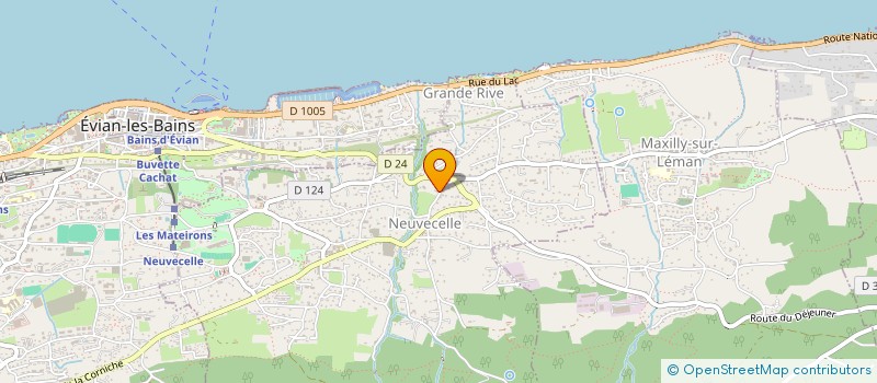 localisation de l'entreprise SCI MARAICHE  NEUVECELLE