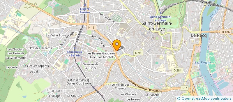 localisation de l'entreprise SCI MARAIS DE PANGE  SAINT-GERMAIN-EN-LAYE