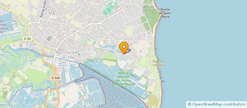 localisation de l'entreprise SCI MARAIS ROUGE à NOIRMOUTIER-EN-L'ILE
