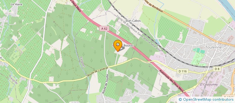 localisation de l'entreprise SCI MARAISNEUFS  MAZERES