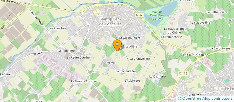 localisation de l'entreprise SCI MARAL  SAINT-JULIEN-DE-CONCELLES