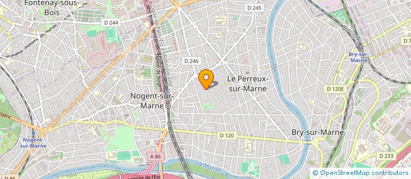 localisation de l'entreprise SCI MARAL  LE PERREUX-SUR-MARNE