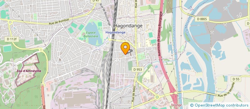 localisation de l'entreprise SCI MARAL à HAGONDANGE